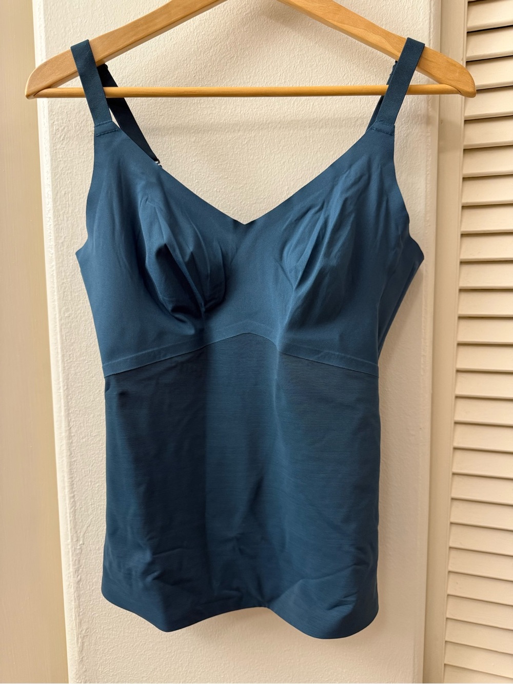 Honeylove Sculpting Camisole in Teal Blue